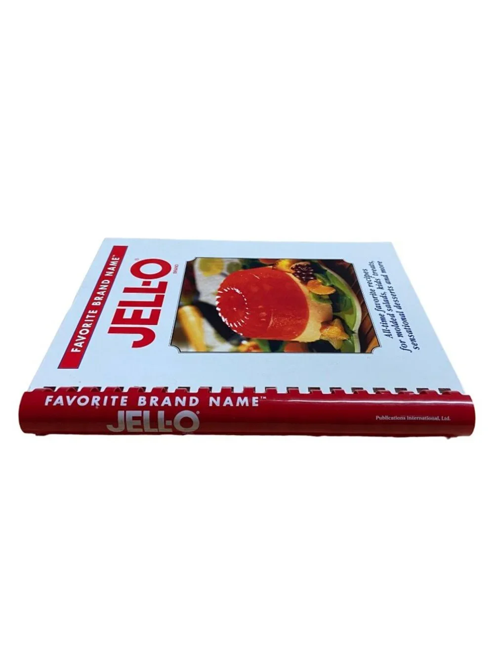Favorite Brand Name JELL-O Cookbook Spiral HC Recipes Desserts Vintage